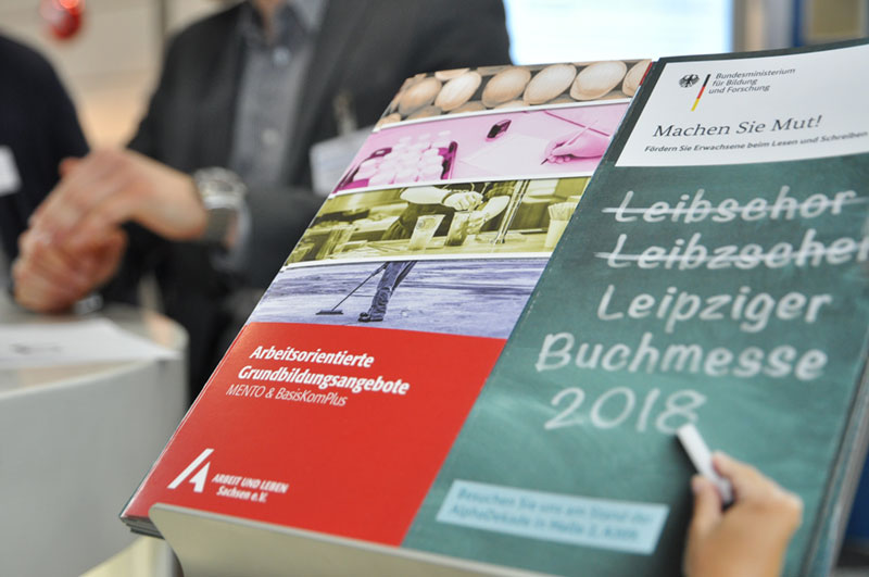 Leipziger Buchmesse 2018 Grundbildungsangebote