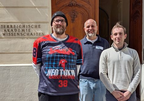 v.l.n.r.: Johannes Kemnitz, Konstantin Dittrich, Marc O'Neill